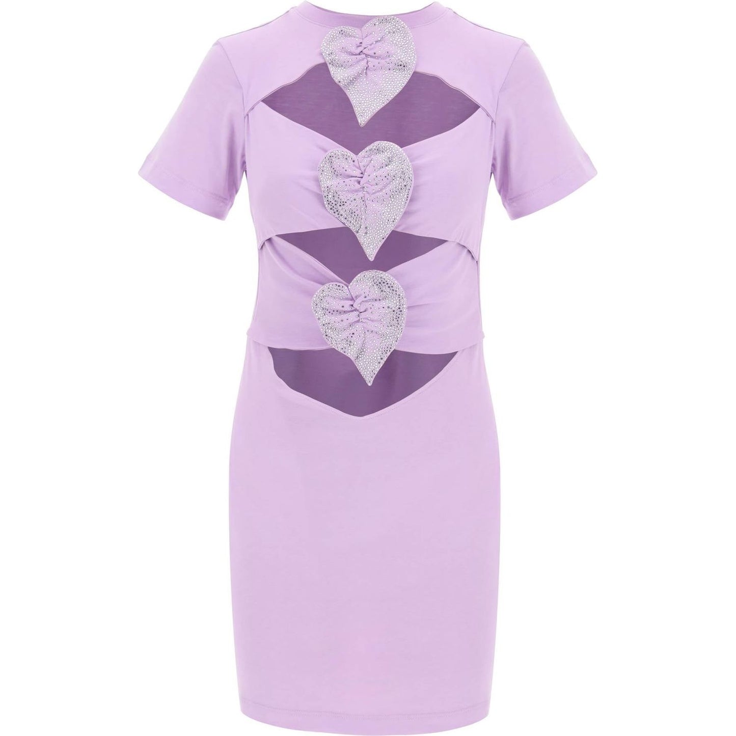 Giuseppe Di Morabito mini cut-out dress with applied anthur Dresses Giuseppe Di Morabito