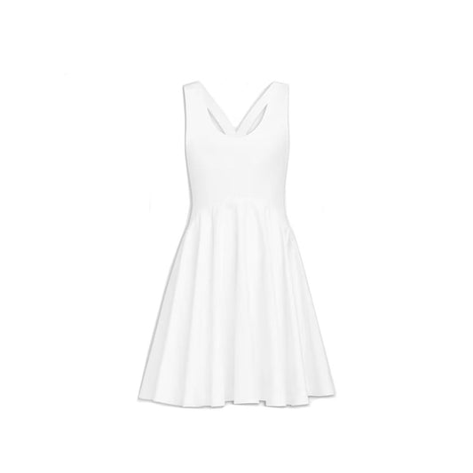 Alaïa White Cotton Casual Dress 1728,38,75611013280,Alaïa,Casual - Dresses - Clothing,Clothing,Dresses - Clothing,New with tags,Short - Dresses - Clothing,Sleeveless - Dresses - Clothing,White,Women