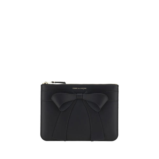Comme Des Garçons Black Calf Leather Bos Taurus Wallet 1728,72470364320,Accessories,Black,Comme Des Garçons,Men,New with tags,Wallets - Accessories,Wallets - Wallets - Accessories