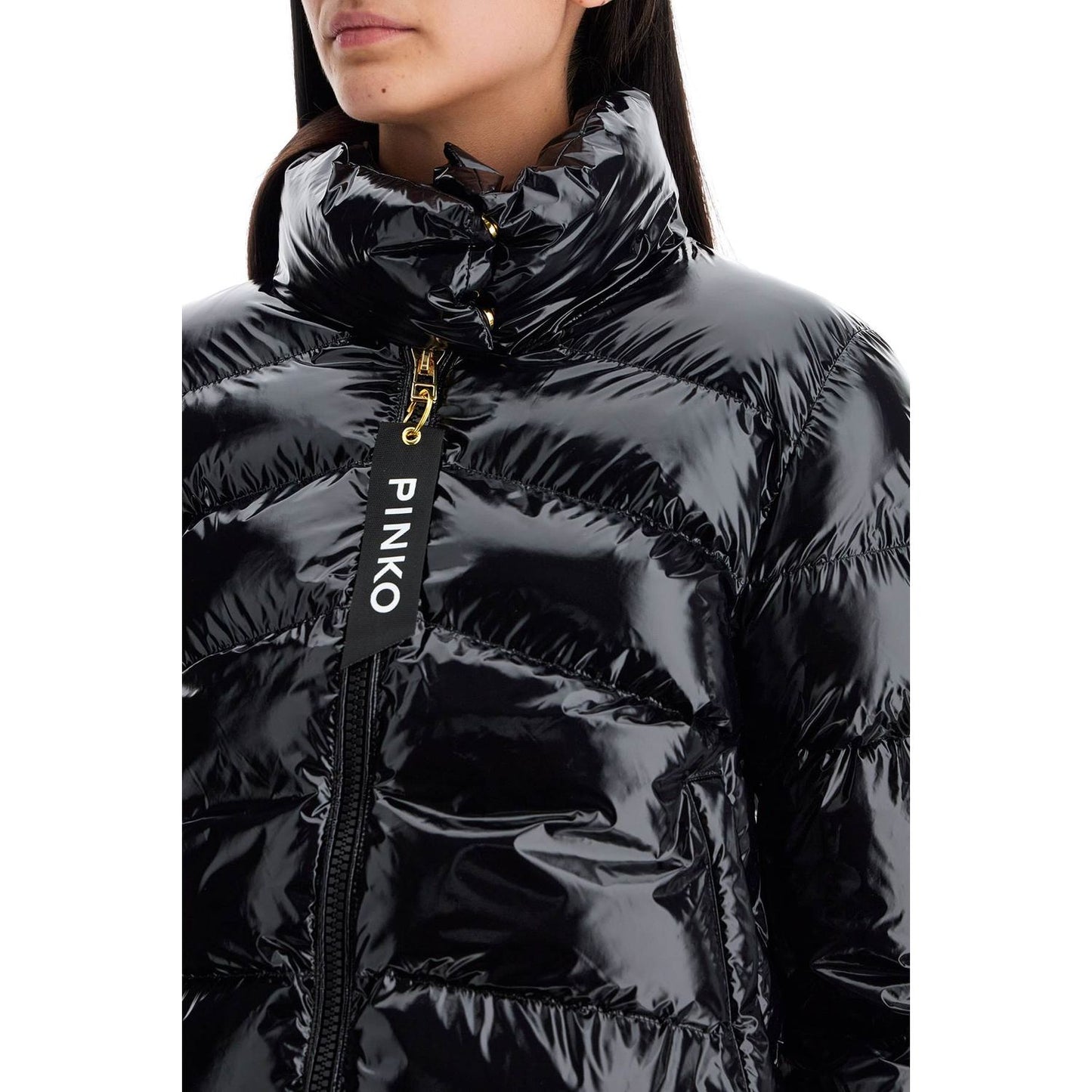 Pinko "crystal nylon down jacket" Jackets Pinko