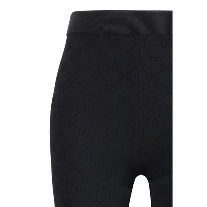 Gucci Black Viscose Leggings 1728,72470364320,Black,Clothing,Gucci,Leggings - Sportswear - Clothing,New with tags,S,Sportswear - Clothing,Women,XS