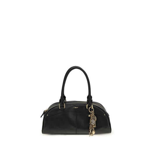 Chloé Black Calf Leather Bos Taurus Handbag 1728,72470364320,Bags,Black,Chloé,Handbags - Bags,New with tags,Women