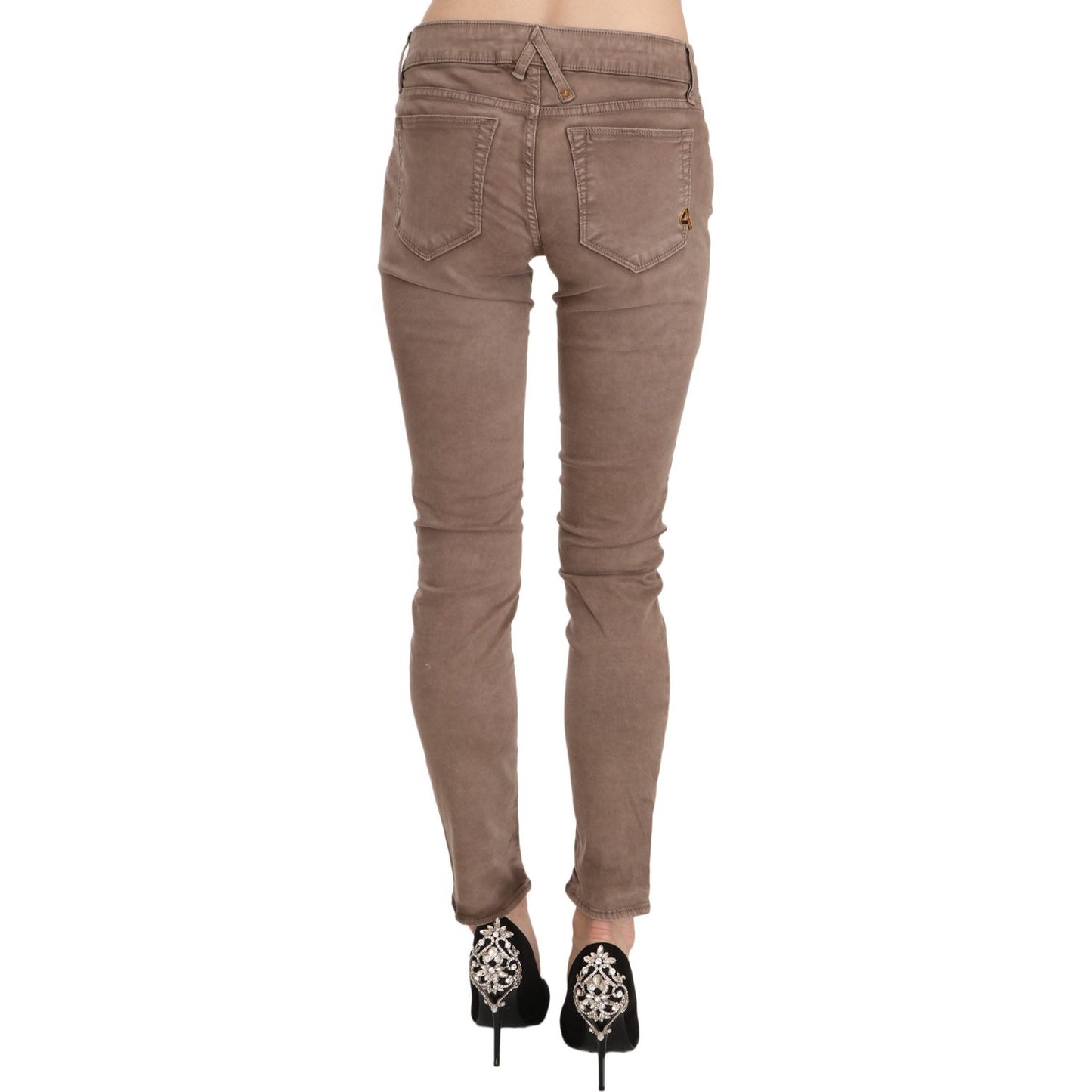 CYCLE Chic Brown Slim Fit Skinny Jeans CYCLE