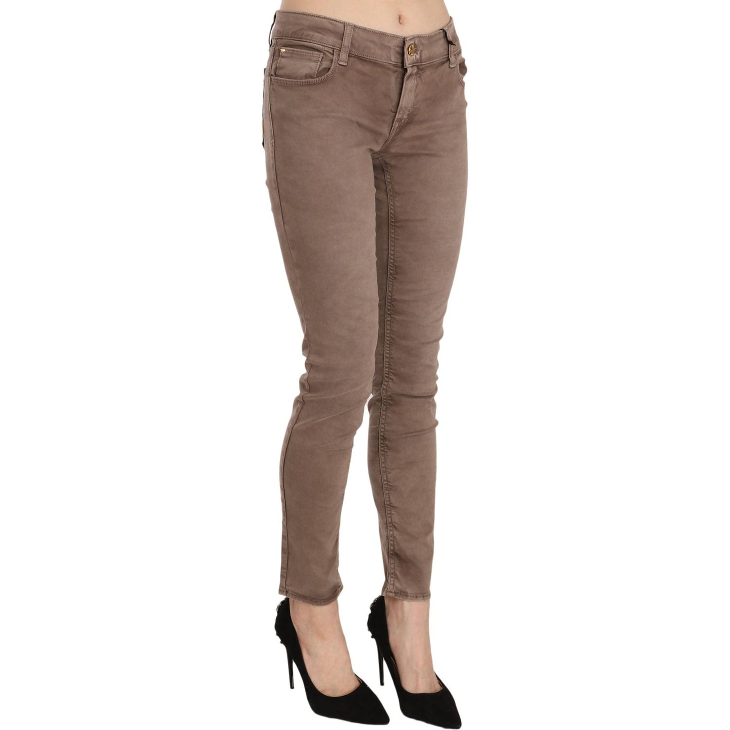 CYCLE Chic Brown Slim Fit Skinny Jeans CYCLE