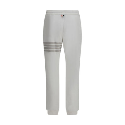 Thom Browne White Cotton Joggers (Workout Pants) 1728,2,3,72470364320,Clothing,Joggers (workout pants) - Sportswear - Clothing,Men,New with tags,Sportswear - Clothing,Thom Browne,White