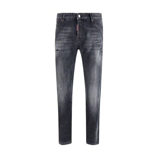 Dsquared² Black Cotton Slim Fit Jeans 1728,72470364320,Black,Clothing,Dsquared²,IT44 | XS,IT46 | S,IT50 | L,IT52 | XL,IT54 | XXL,IT56 | 3XL,Jeans Denim - Clothing,Men,New with tags,Slim Fit Jeans - Jeans Denim - Clothing