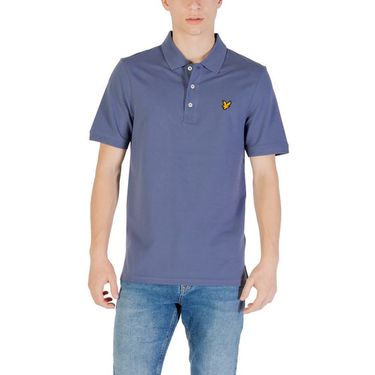 Lyle & Scott Blue Cotton Polo Shirt 1728,71956299936,Blue,Clothing,IT44 | S,Lyle & Scott,Men,New with tags,Polo Shirts - T-Shirts - Clothing,T-Shirts - Clothing