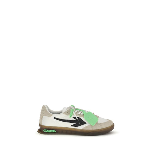 Off-White Multicolor Calf Leather Bos Taurus Low Top Sneakers 1728,72470364320,EU40/US7,EU41/US8,EU42/US9,EU43/US10,EU44/US11,EU45/US12,Low Tops - Sneakers - Shoes,Men,Multicolor,New with tags,Off-White,Shoes,Sneakers - Shoes