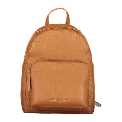 Mario Valentino Brown Polyethylene Backpack