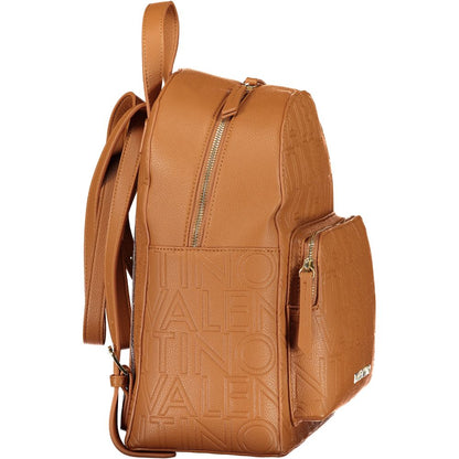 Mario Valentino Brown Polyethylene Backpack