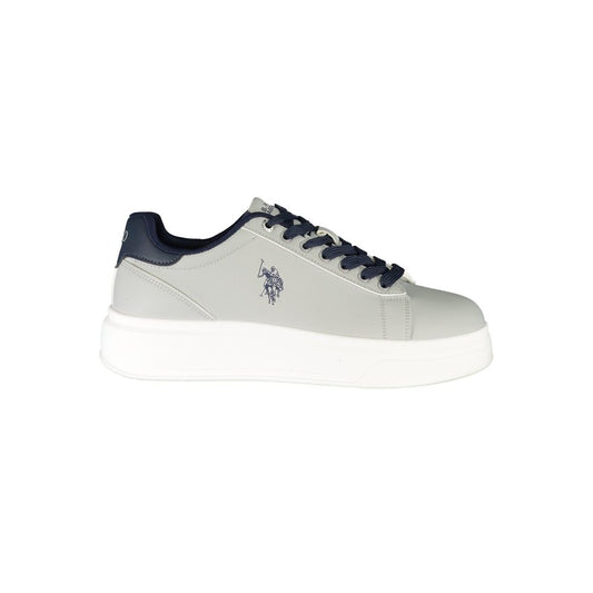 U.S. POLO ASSN. Gray Polyester Athletic Sneakers