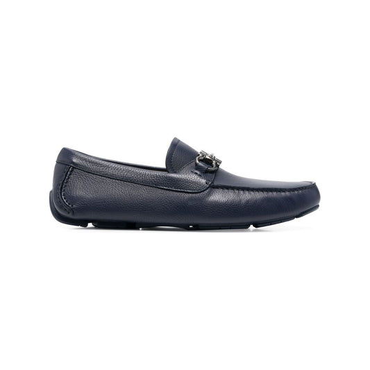 Ferragamo Flat shoes Blue Moccasins Ferragamo