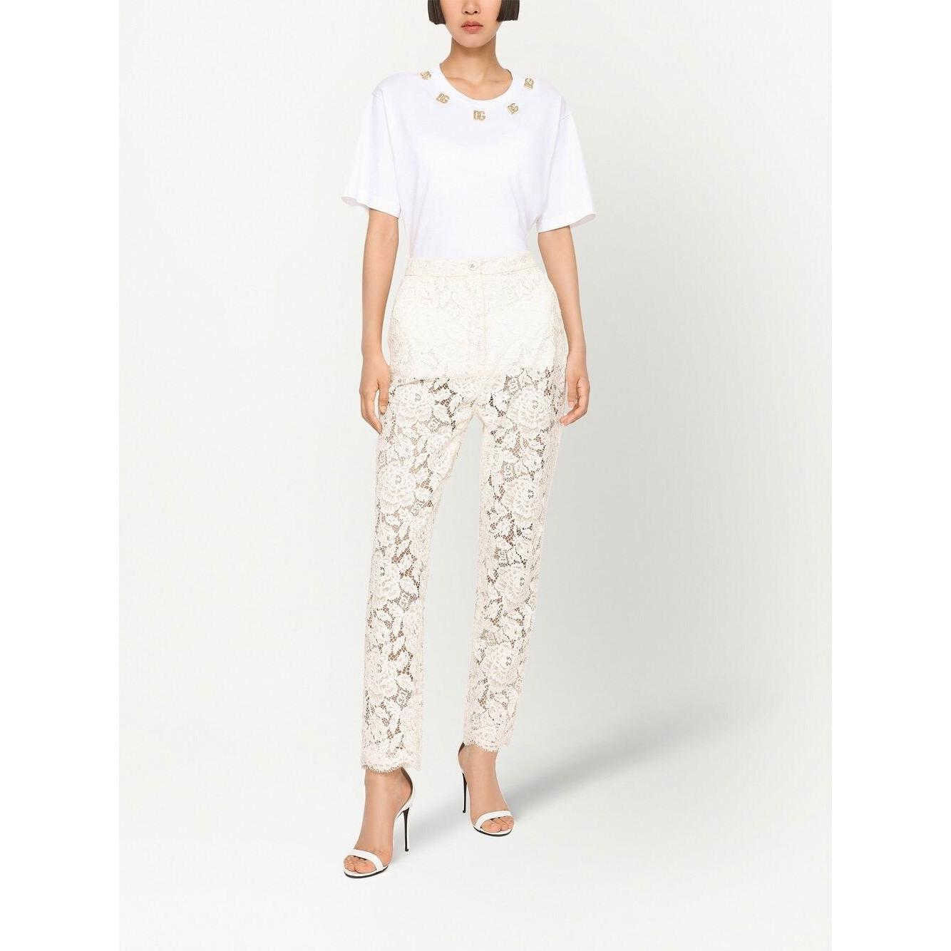 Dolce & Gabbana Trousers White Trousers Dolce & Gabbana