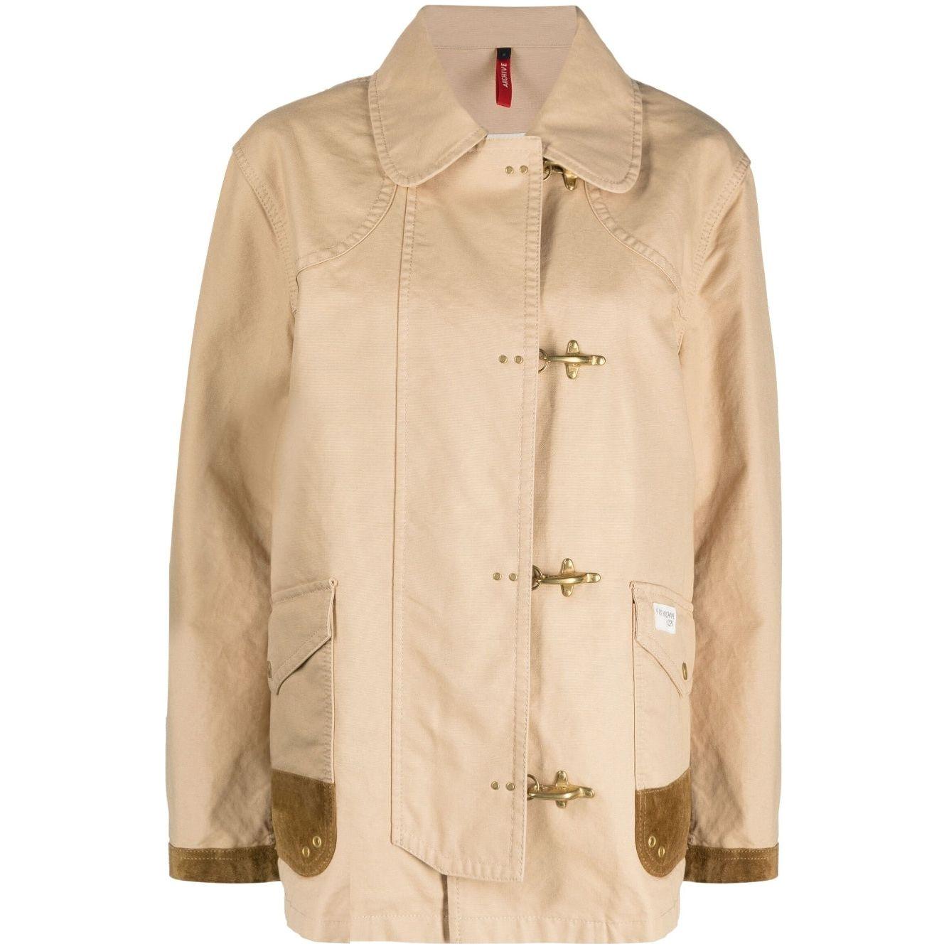 Fay Coats Beige Jackets Fay