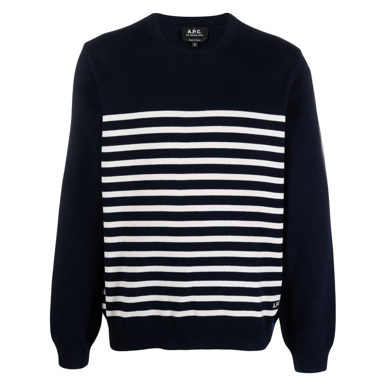 A.P.C. Sweaters Black Topwear A.P.C.