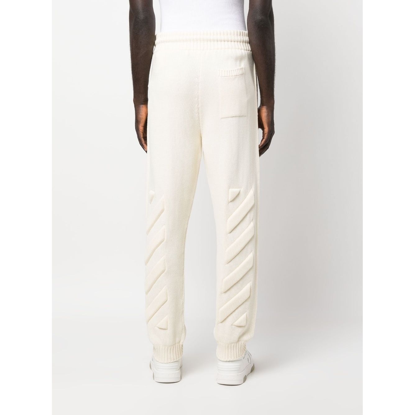 Off White Trousers Beige Trousers Off White