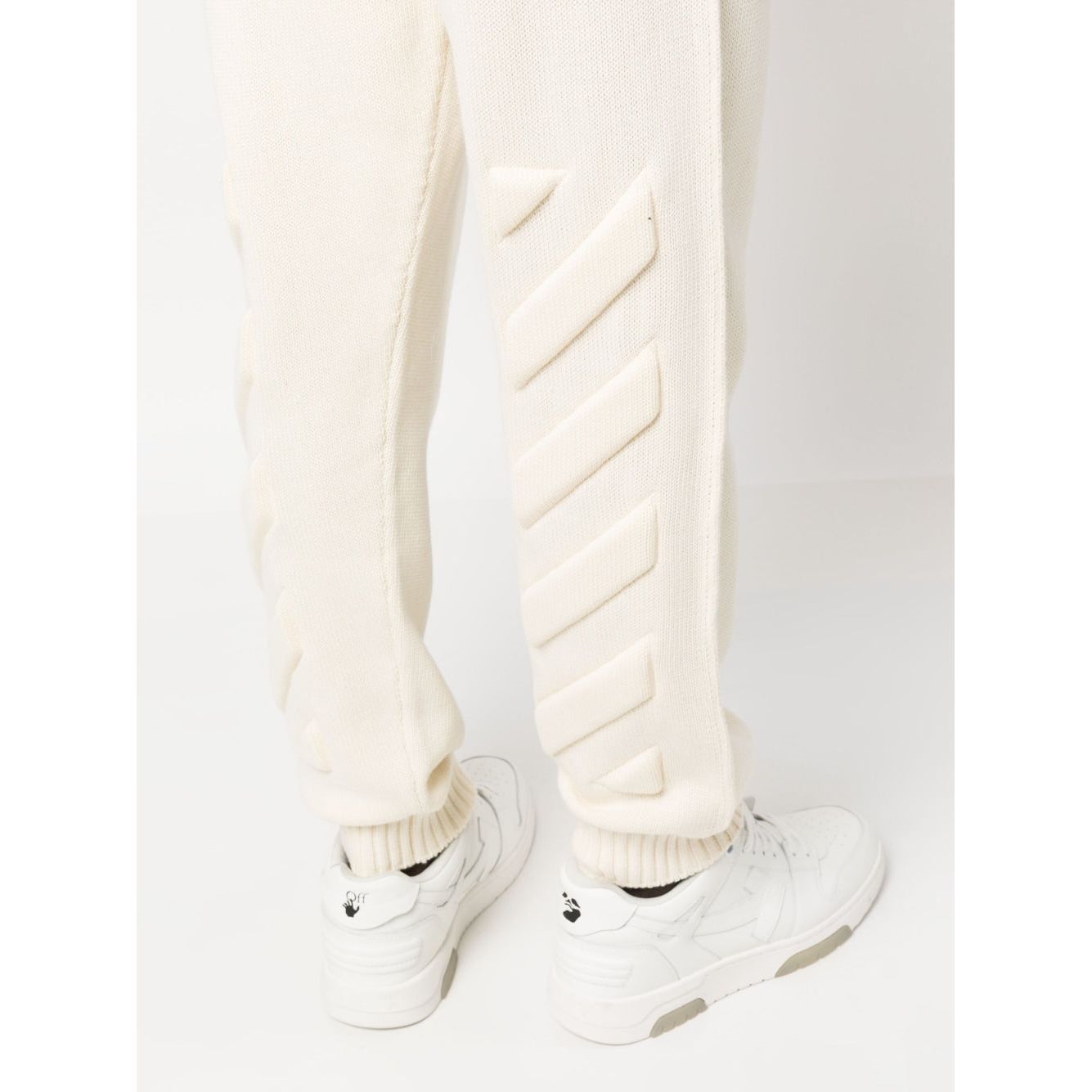 Off White Trousers Beige Trousers Off White