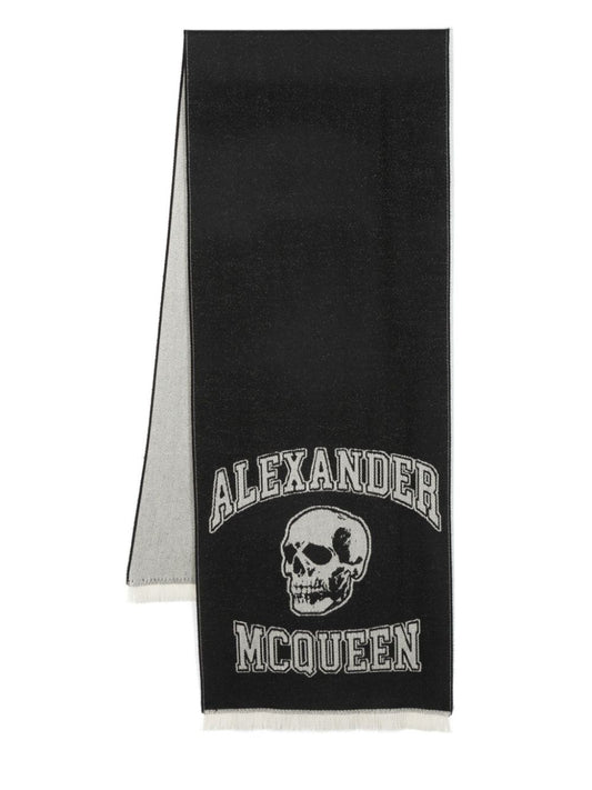 Alexander McQueen Scarfs Black