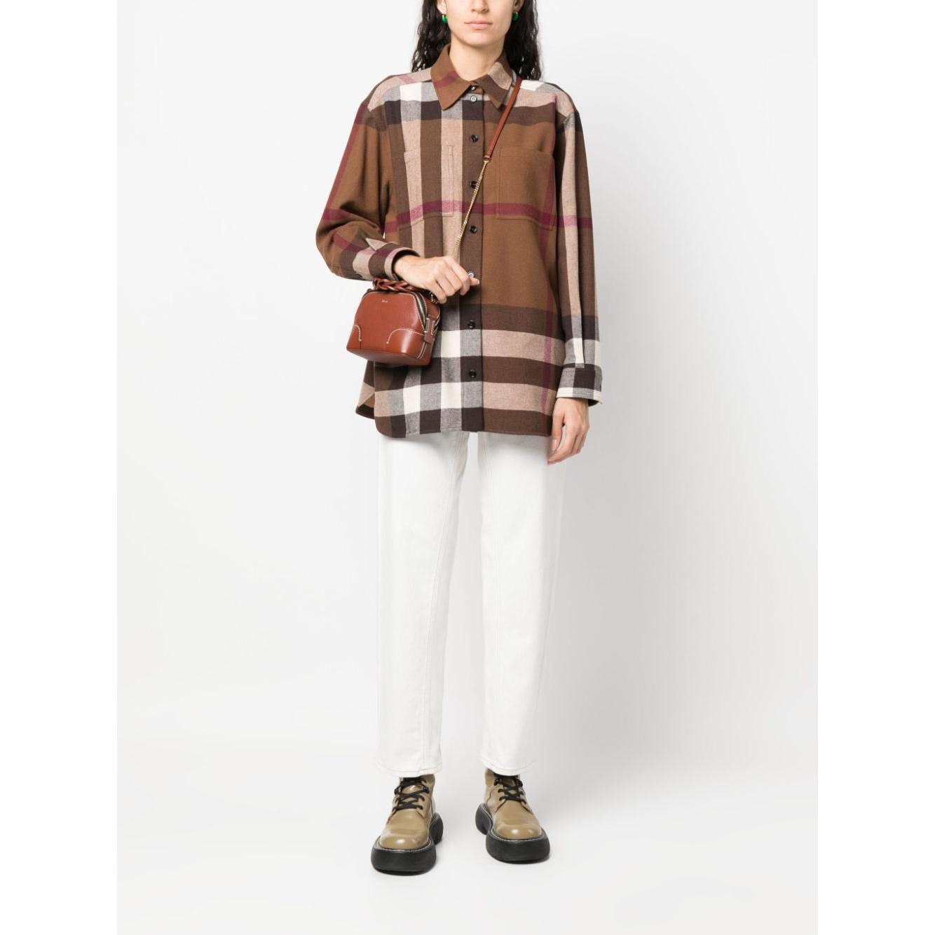 Burberry Shirts Brown