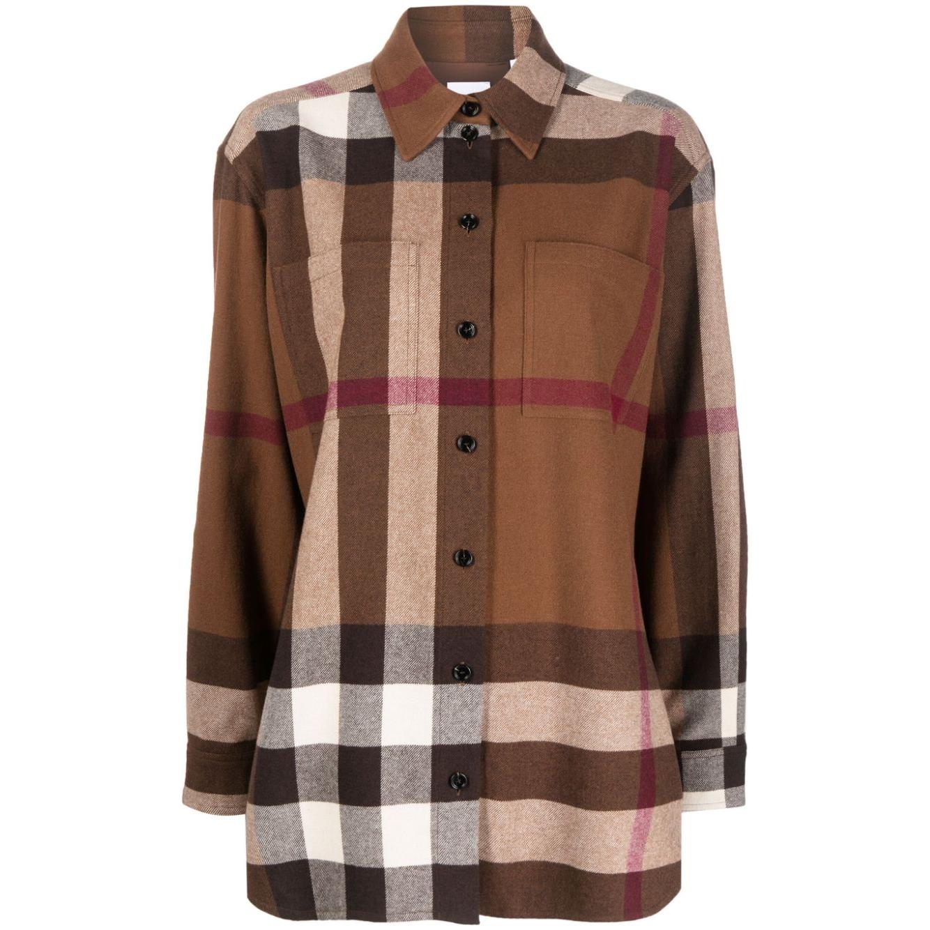 Burberry Shirts Brown