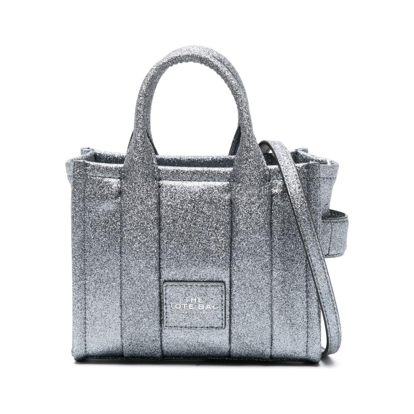 Marc Jacobs silver-tone calf leather small Tote Bag Shopper Marc Jacobs