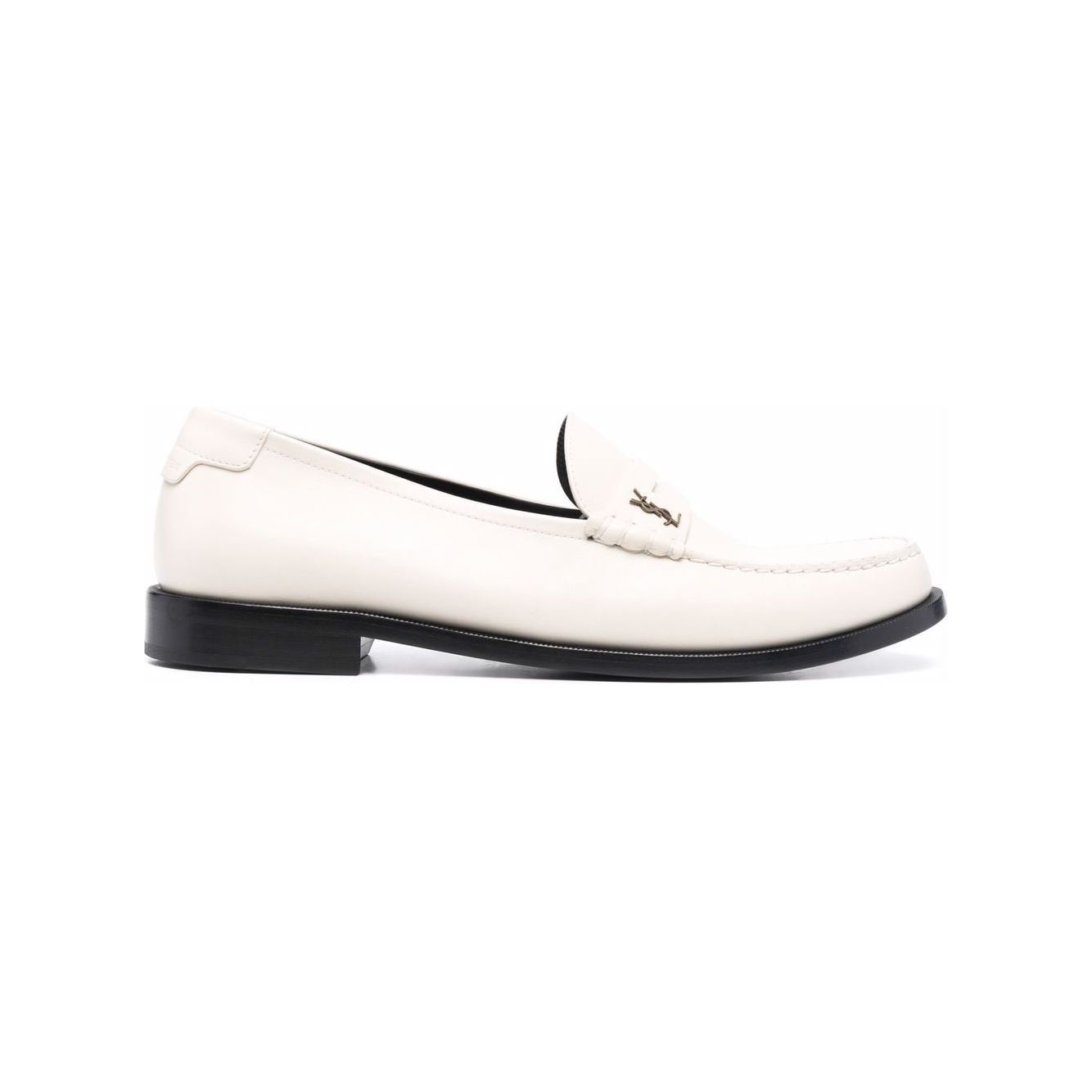 Saint Laurent  Flat shoes White