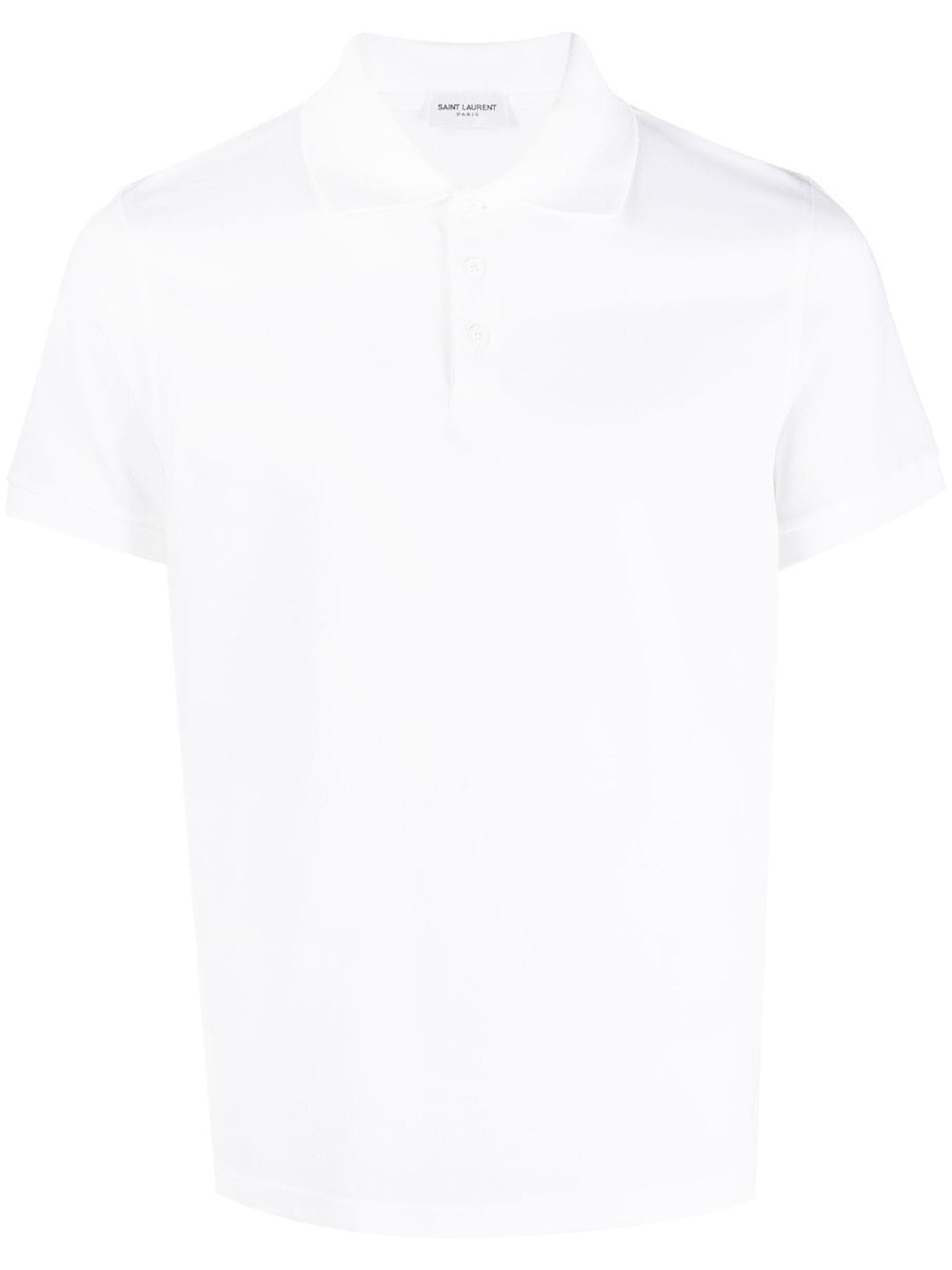 Saint Laurent  T-shirts and Polos White Topwear Saint Laurent