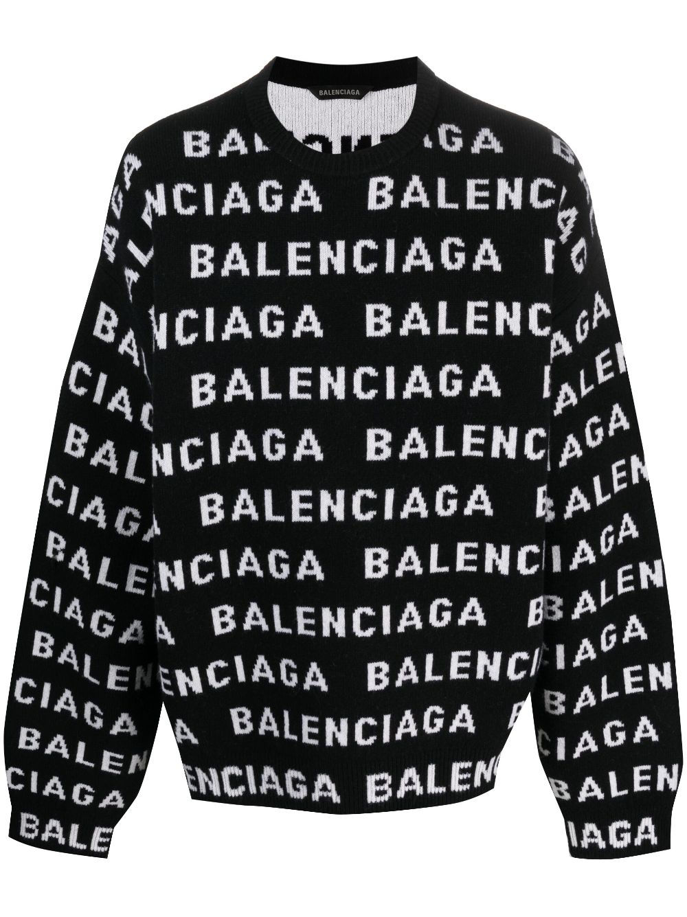 Balenciaga Sweaters Black Topwear Balenciaga