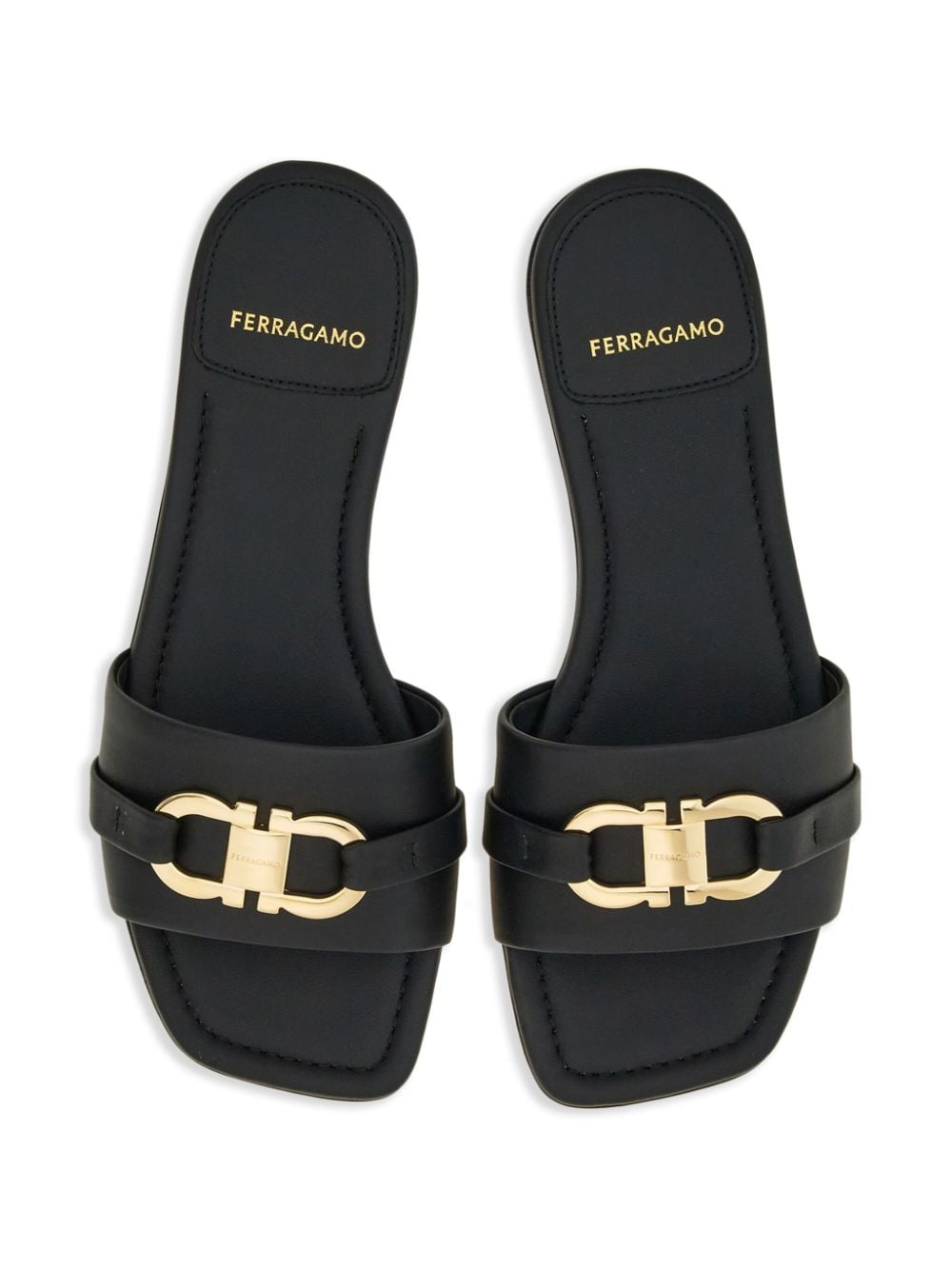 Ferragamo Sandals Black Sandals Ferragamo