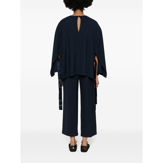 Erika Cavallini Semi-Couture Top Blue