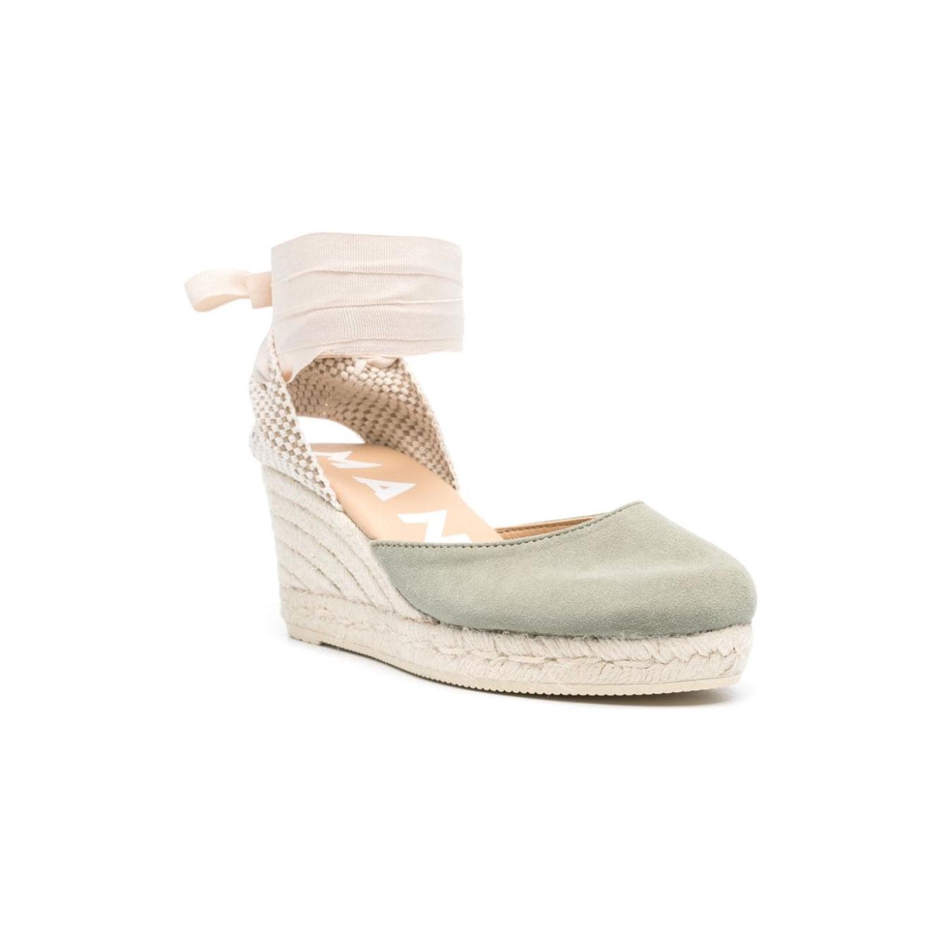 MANEBI Flat shoes Green Espadrilles Manebi