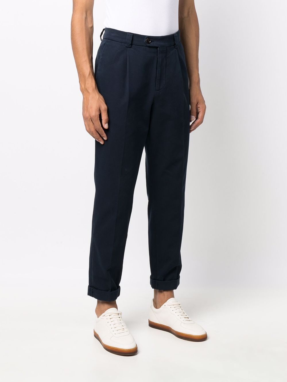 Brunello Cucinelli Trousers Blue Trousers Brunello Cucinelli