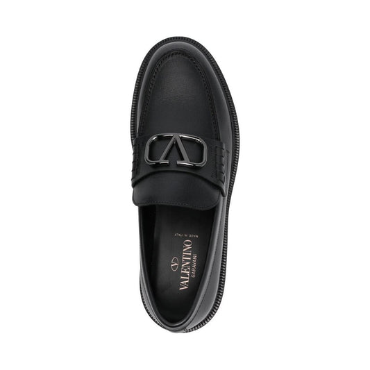 Valentino Garavani Flat shoes Black Moccasins Valentino Garavani