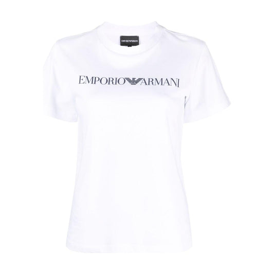 Emporio Armani T-shirts and Polos White Topwear Emporio Armani