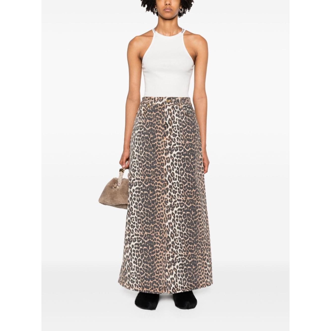 GANNI Skirts Brown Skirts Ganni