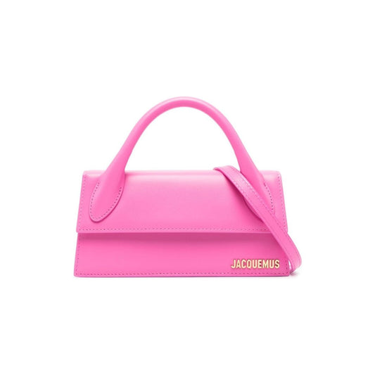 JACQUEMUS pink calf leather Bag Handbag JACQUEMUS