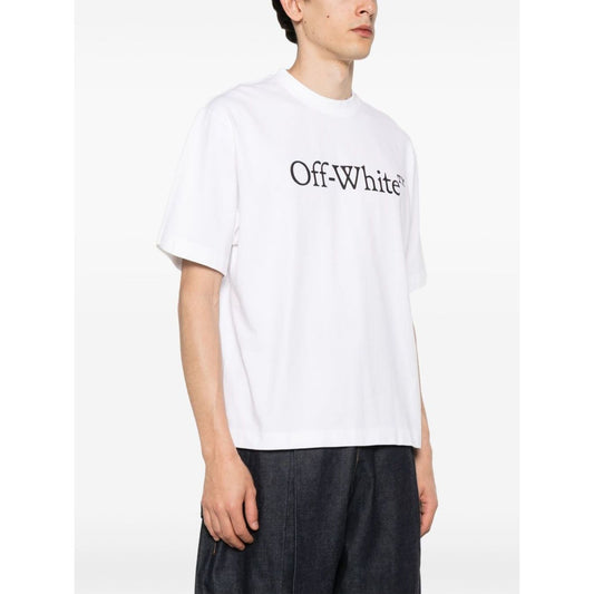 Off White T-shirts and Polos White Topwear Off White