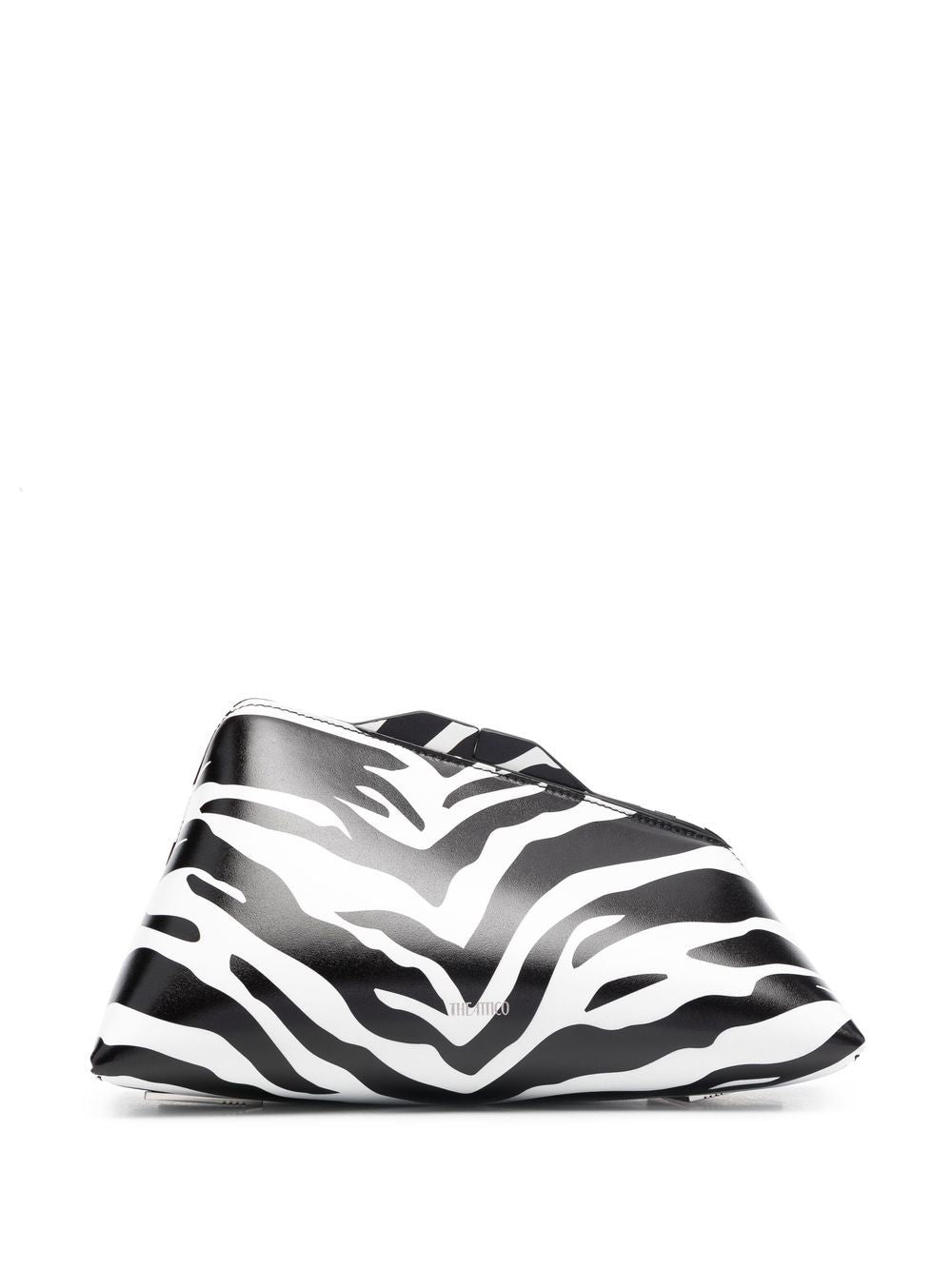 The Attico leather zebra print Clutch Bag Clutches The Attico