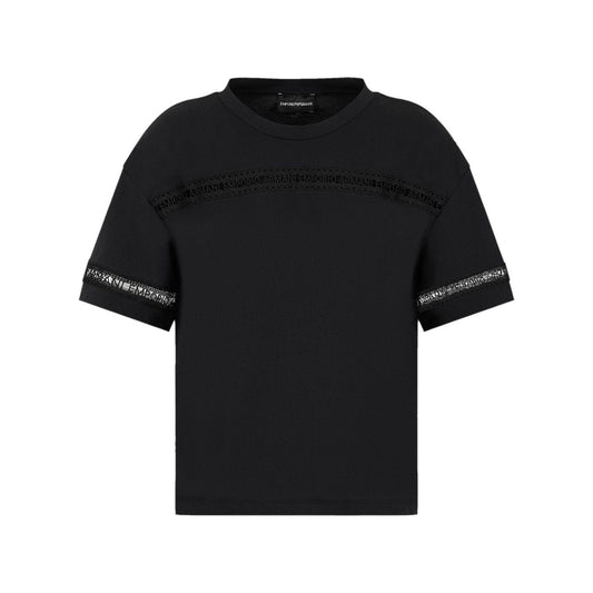 Emporio Armani T-shirts and Polos Blue Topwear Emporio Armani