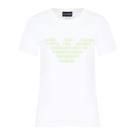 Emporio Armani T-shirts and Polos White Topwear Emporio Armani