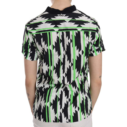 Costume National Multi Color Plunging Top Blouse 1728,67345645728,Clothing,Costume National,IT40|S,Material: Polyester,Multicolor,New with tags,T-Shirts - Clothing,T-Shirts - T-Shirts - Clothing,Tops & T-Shirts - Women - Clothing,Women,Women - Clothing