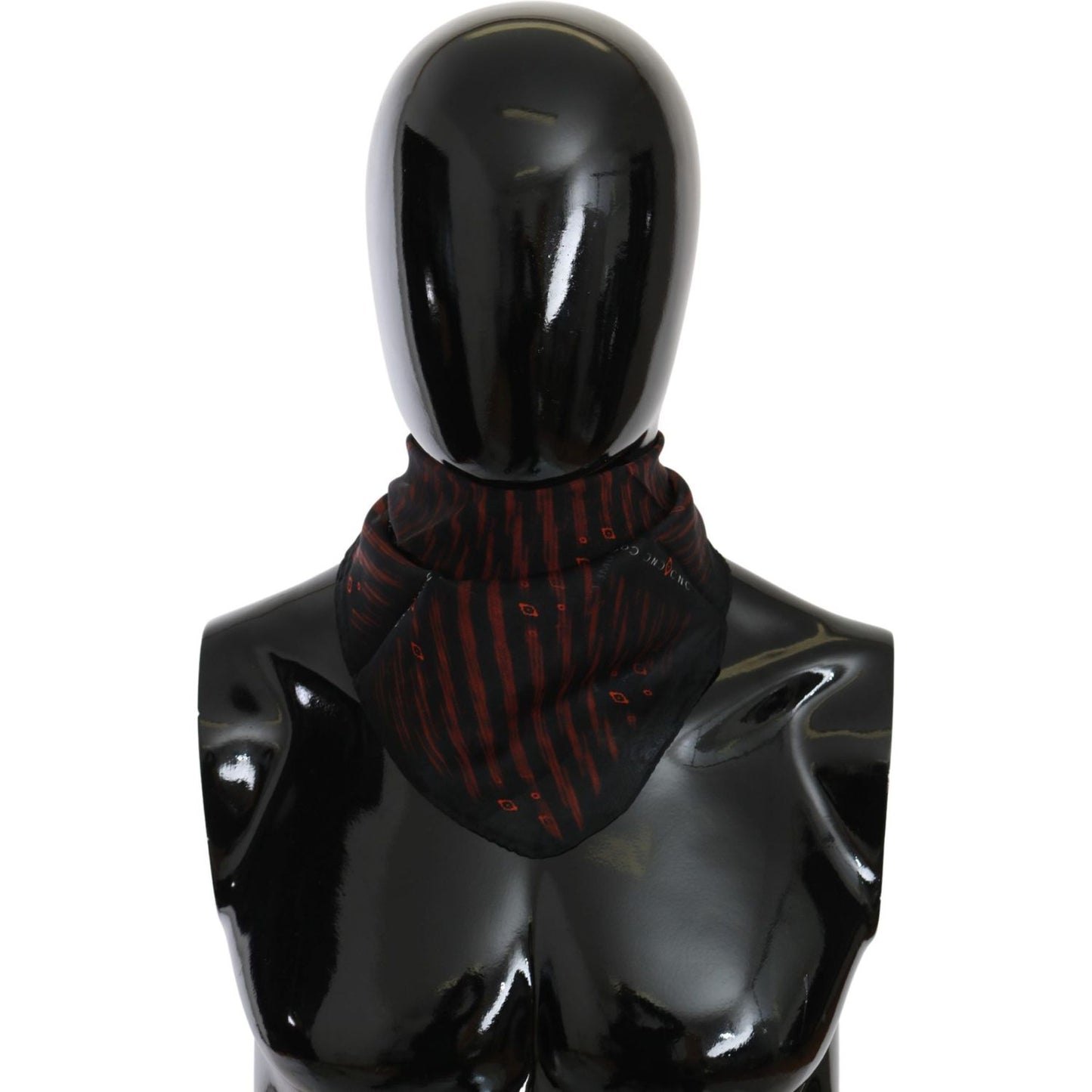 Costume National Black Orange 100% Silk Branded Scarf 1728,67345645728,Accessories,Black,Costume National,Material: 100% Silk,New with tags,Scarves - Accessories,Scarves - Scarves - Accessories,Scarves - Women - Accessories,Women,Women - Accessories