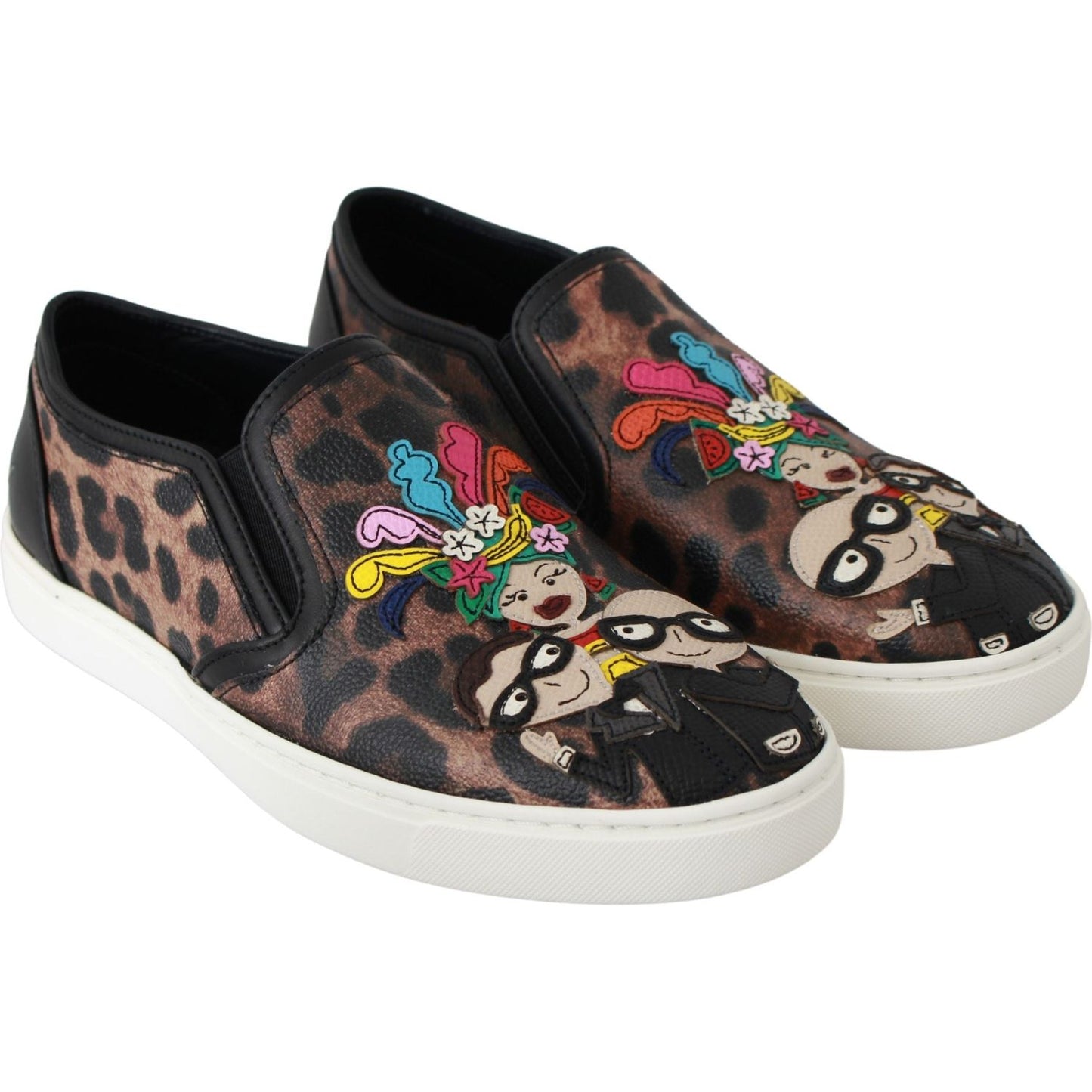 Dolce & Gabbana Elegant Leopard Print Loafers for Sophisticated Style Dolce & Gabbana