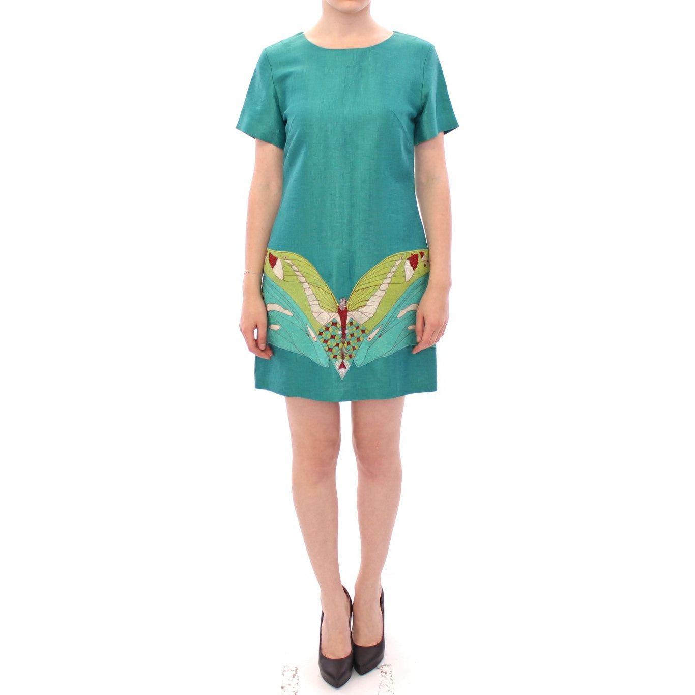 Lanre Da Silva Ajayi Green Above Knee Mini Dress 1728,67345645728,Clothing,Dresses - Clothing,Dresses - Women - Clothing,Green,Lanre Da Silva Ajayi,M,Material: Mixed fabric,New with tags,Short - Dresses - Clothing,Shortsleeve - Dresses - Clothing,Women,Wo