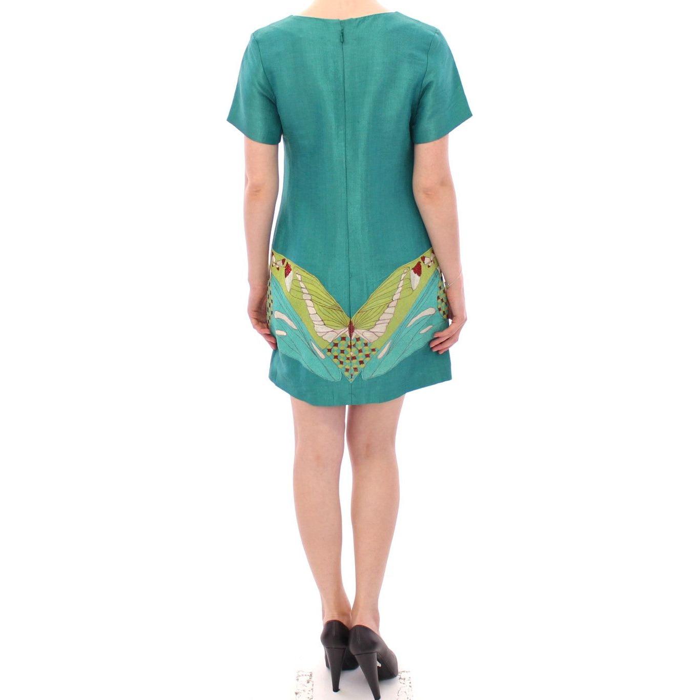Lanre Da Silva Ajayi Green Above Knee Mini Dress 1728,67345645728,Clothing,Dresses - Clothing,Dresses - Women - Clothing,Green,Lanre Da Silva Ajayi,M,Material: Mixed fabric,New with tags,Short - Dresses - Clothing,Shortsleeve - Dresses - Clothing,Women,Wo