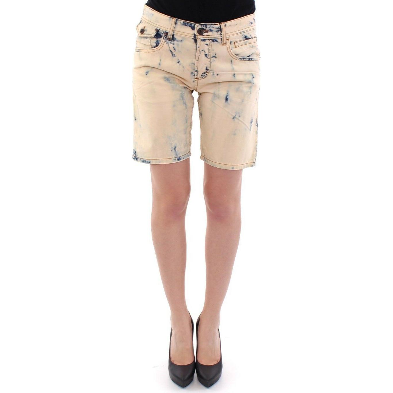 Dolce & Gabbana Chic Summertime Cotton Shorts in Blue Dolce & Gabbana