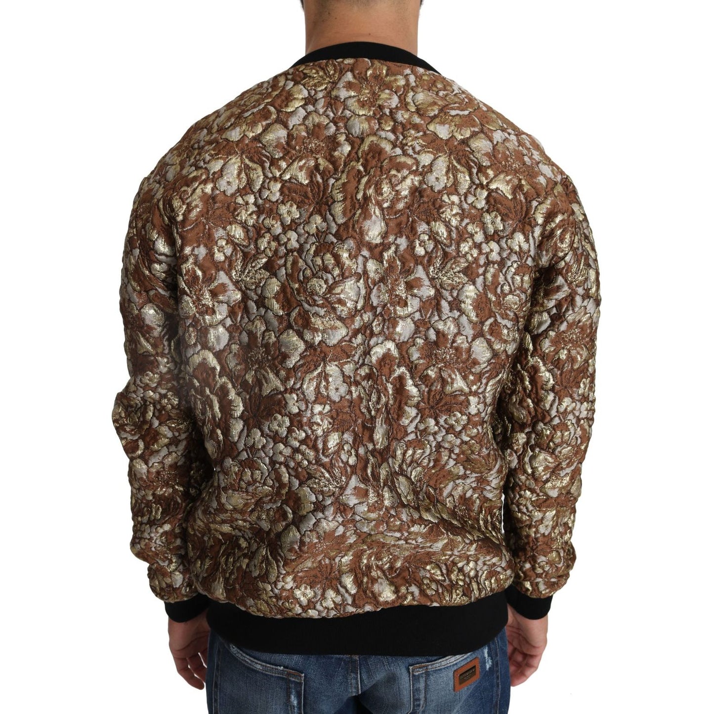 Dolce & Gabbana Multicolor MAMBO Jacquard Pineapple Pullover Sweater 12% Metal fibe,17% Nylon,17% Silk,1728,67345645728,Clothing,Dolce & Gabbana,IT46 | S,IT52 | XL,Material: 54% Polyester,Men,Men - Clothing,Multicolor,New with tags,Sweaters - Clothing,Swe