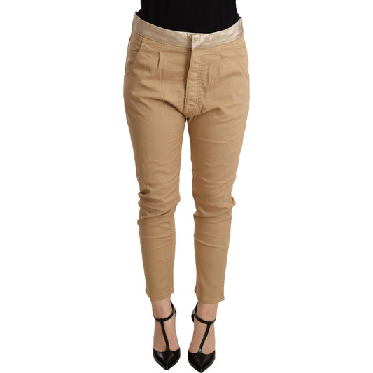CYCLE Beige Mid Waist Slim Fit Skinny Stretch Trouser 1728,67345645728,Beige,Casual Pants - Pants - Clothing,Clothing,CYCLE,Jeans & Pants - Women - Clothing,Material: 98% Cotton 2% Elastane,New with tags,Pants - Clothing,W26,W28,Women,Women - Clothing