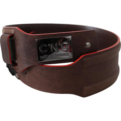 Costume National Dark Brown Genuine Leather Belt 1728,67345645728,70 cm / 28 Inches,Accessories,Belts - Accessories,Belts - Women - Accessories,Brown,Costume National,Material: Leather,New with tags,Regular Belts - Belts - Accessories,Women,Women - Access