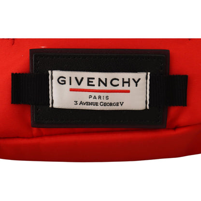 Givenchy Red Polyamide Downtown Large Bum Belt Bag 1728,67466920096,Bags,Belt Bags - Bags,Givenchy,Luggage and Travel - Men - Bags,Men,Men - Bags,Messenger Bags - Men - Bags,New with tags,Red